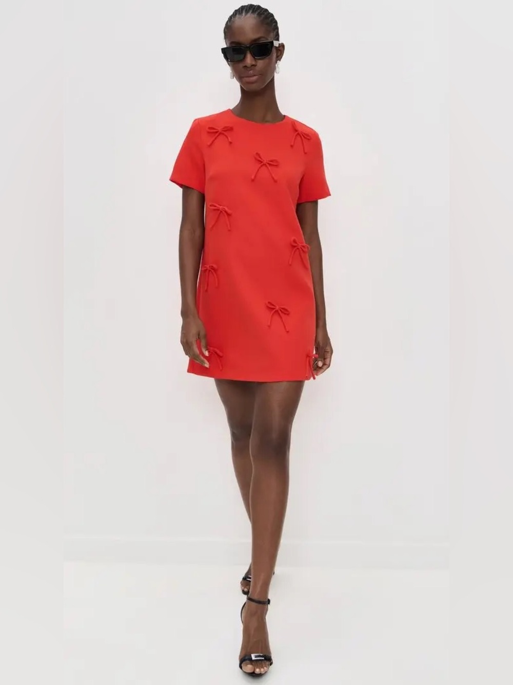 NEW English Factory Bow Detailed Mini Dress